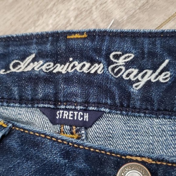 American Eagle Artist Crop Jeans 2 - Picture 8 of 9